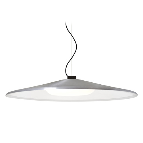 Besa Lighting Besa Lighting Swan Black LED Pendant Light with Coolie Shade 1KX-SWANSL-LED-BK