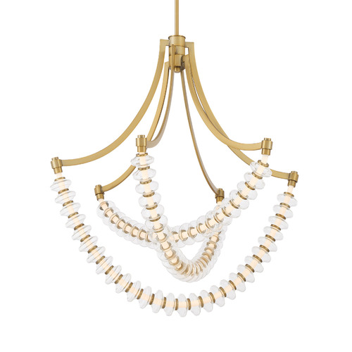 Pearl 29.25-Inch LED Chandelier in Legacy Brass by Minka Lavery