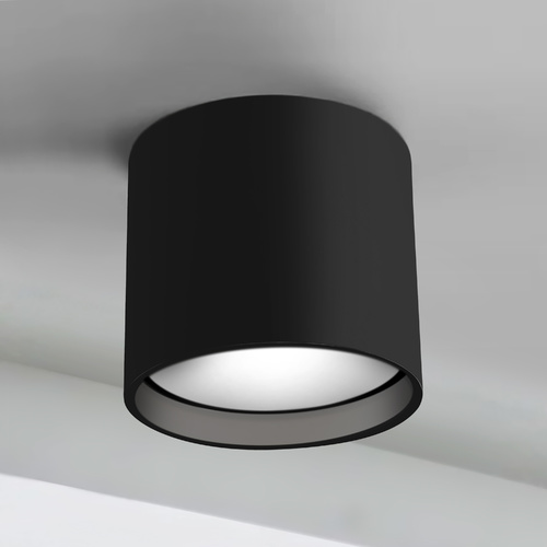 Kuzco Lighting Modern Black LED Flush Mount 3000K 950LM by Kuzco Lighting FM10605-BK