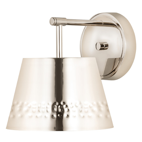 Maddox Polished Nickel Sconce by Z-Lite