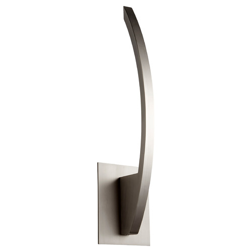 Bolo LED Wall Sconce in Satin Nickel by Oxygen Lighting