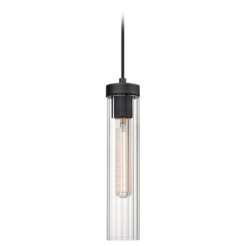 Z-Lite Beau Matte Black Mini Pendant by Z-Lite 740P-MB