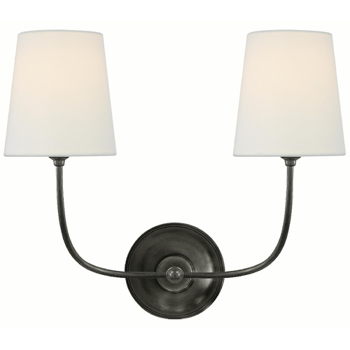 Visual Comfort Signature Collection Visual Comfort Signature Collection Thomas O'brien Vendome Bronze Sconce TOB2008BZ-L