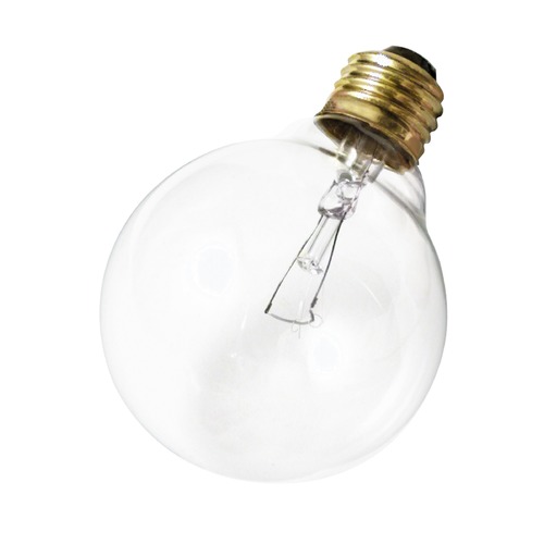 Satco Lighting Incandescent G25 Light Bulb Medium Base Dimmable A3647
