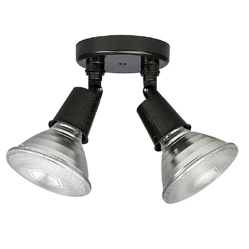 Capital Lighting 2-Light Outdoor Flood Light in Rich Bronze by Capital Lighting 9502RZ