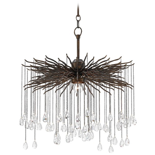 Fen Chandelier in Cupertino Finish by Currey & Company