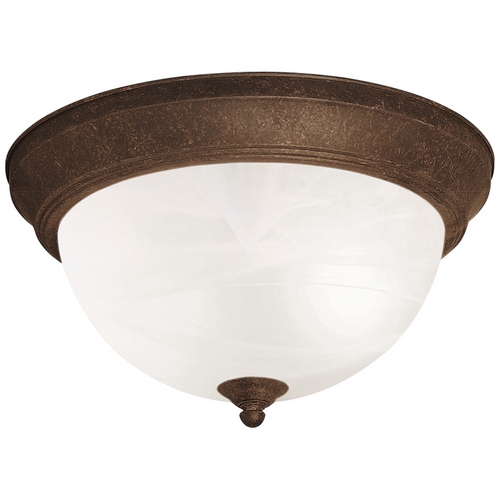 Dover 11.25-Inch Flush Mount in Tannery Bronze by Kichler Lighting