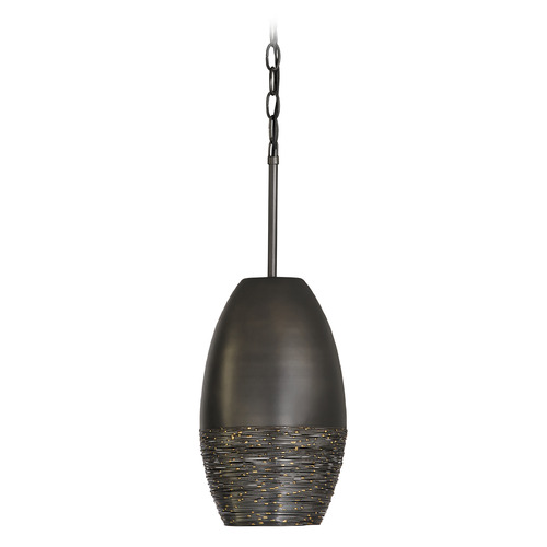Capital Lighting Sana Mini Pendant in Grey Iron by Capital Lighting 335111GI