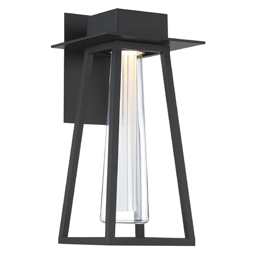 Modern Forms by WAC Lighting Avant Garde 12-Inch LED Outdoor Wall Light in Black by Modern Forms WS-W17917-BK