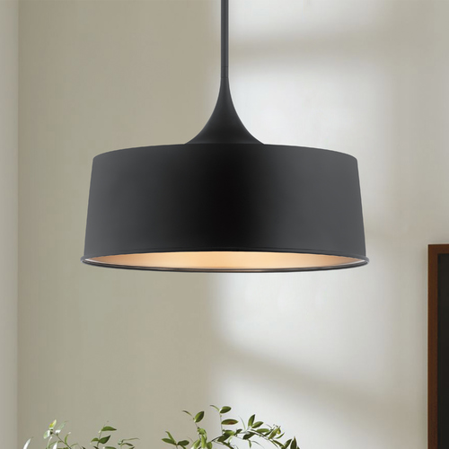 Elias 22-Inch Black Pendant by Kichler Lighting