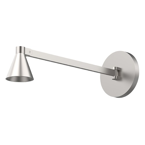 Dune Adjustable LED Wall Light in Brushed Nickel by Kuzco Lighting