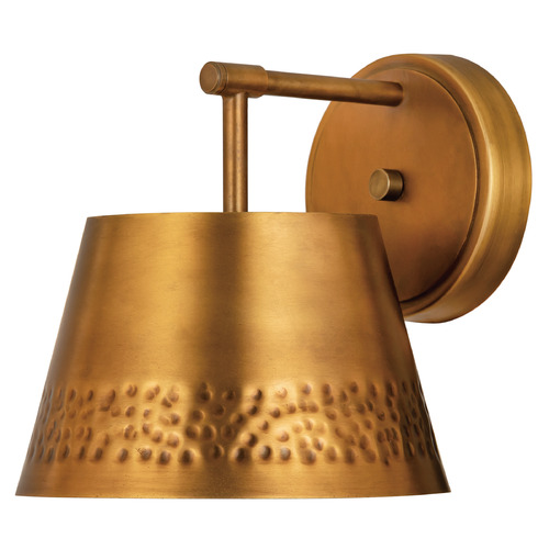 Z-Lite Maddox Rubbed Brass Sconce by Z-Lite 6013-1S-RB