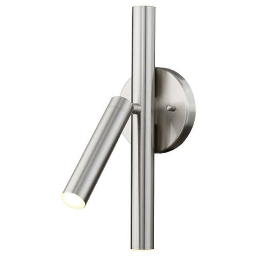 Z-Lite Forest Brushed Nickel LED Sconce by Z-Lite 917-3S-BN-LED