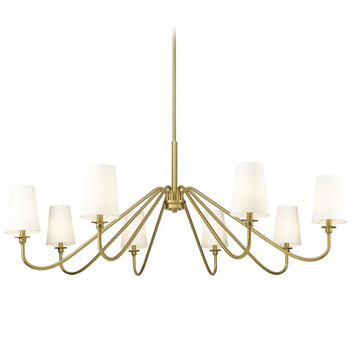 Z-Lite Z-Lite Gianna Modern Gold Chandelier 7509-8-60MGLD