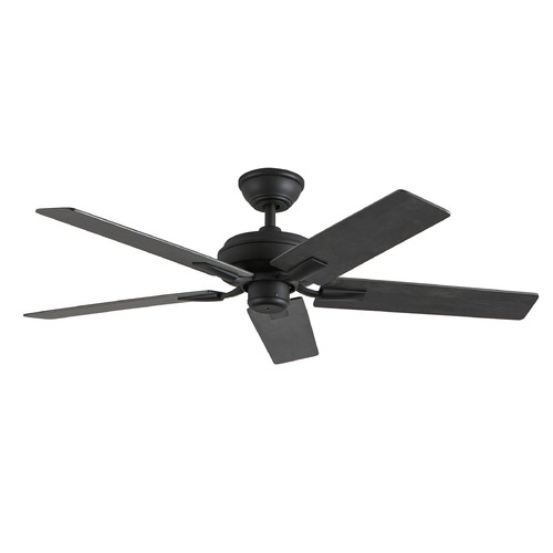 Kuzco Lighting Erikson Matte Black Ceiling Fan Without Light