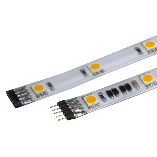 WAC Lighting WAC InvisiLED Pro 24V LED Tape Light 1-Foot 40-Pack 3000K LED-T24P-1-40-WT
