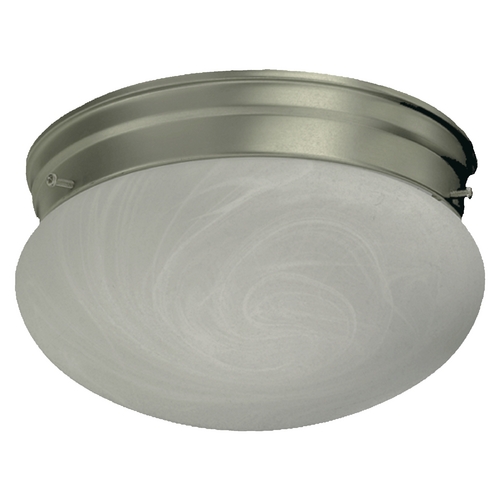 Satin Nickel Flush Mount by Quorum Lighting