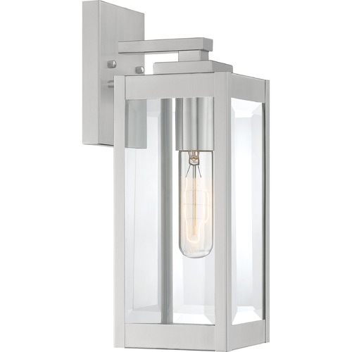 Quoizel Lighting Westover Stainless Steel Outdoor Wall Light by Quoizel Lighting WVR8405SS
