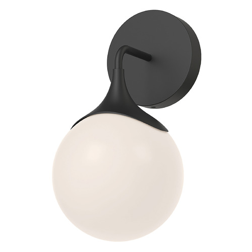 Nouveau Wall Sconce in Matte Black by Alora Lighting