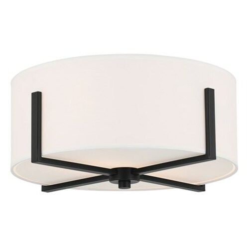 Malen Black Flush Mount Light by Kichler Lighting