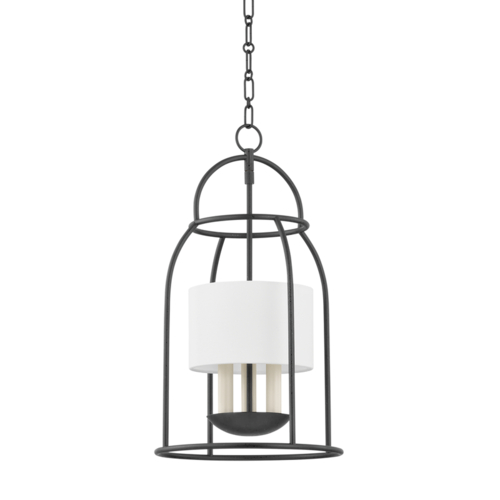 Mitzi by Hudson Valley Delia Lantern in Aged Iron by Mitzi by Hudson Valley H871703-AI