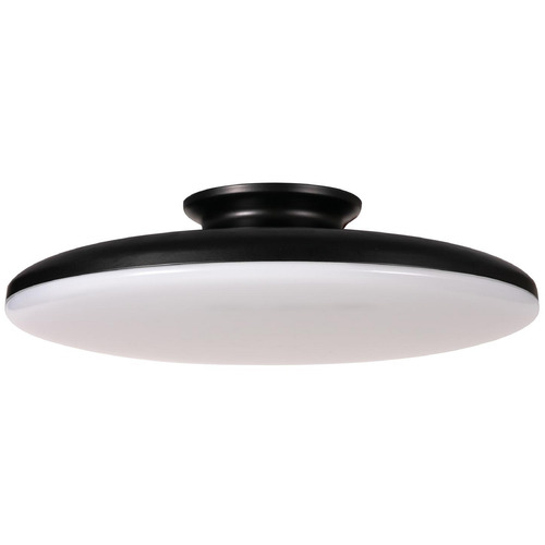 AFX Lighting Afx Lighting Skye Black LED Semi-Flushmount Light SKYF15LAJD1BK