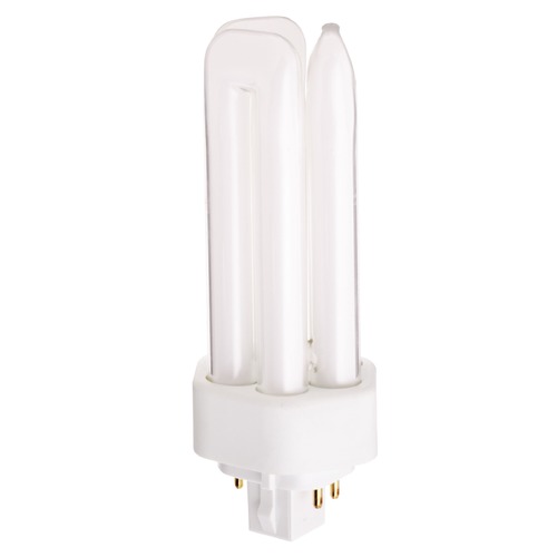 Compact Fluorescent Triple Tube Light Bulb 4-Pin Base 4100K by Satco Lighting