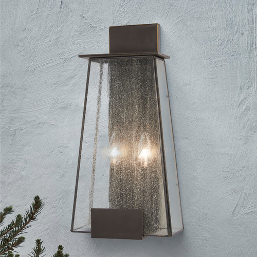 Bistro Dawn Dakota Bronze Outdoor Wall Light by Minka Lavery