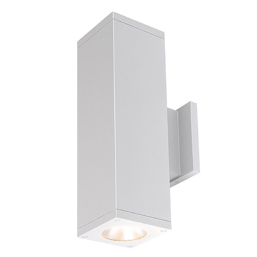 Cube Arch White LED Outdoor Wall Light by WAC Lighting