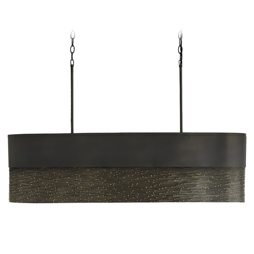 Sana 43-Inch Linear Pendant in Grey Iron by Capital Lighting