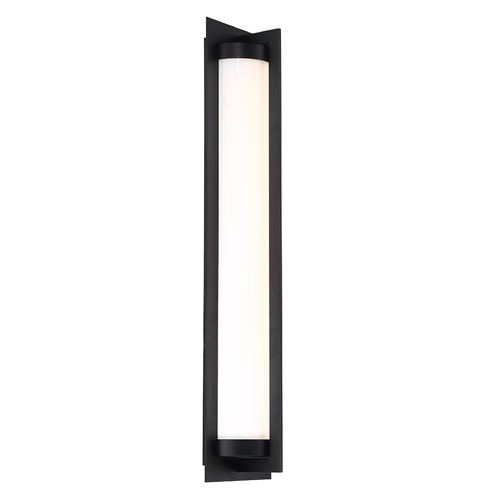 WAC Lighting Oberon Black LED Outdoor Wall Light by WAC Lighting WS-W45726-BK