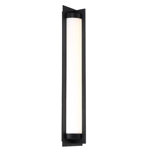 Oberon Black LED Outdoor Wall Light by WAC Lighting