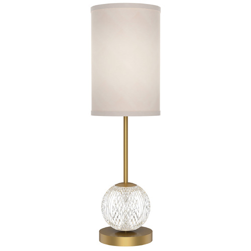 Alora Lighting Marni 21.50-Inch Table Lamp in Natural Brass by Alora Lighting TL321201NBWL