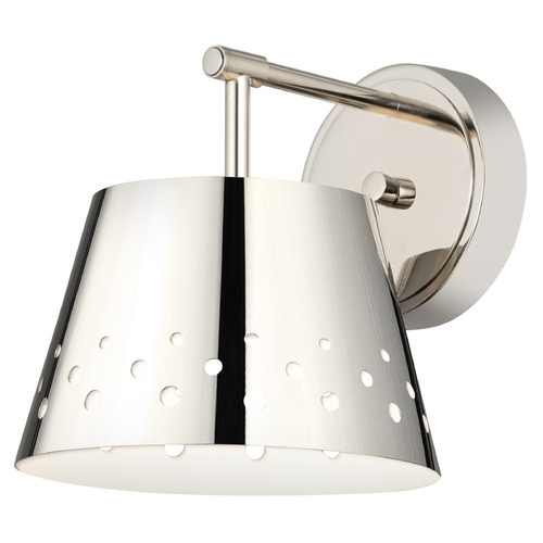 Z-Lite Katie Polished Nickel Sconce by Z-Lite 6014-1S-PN