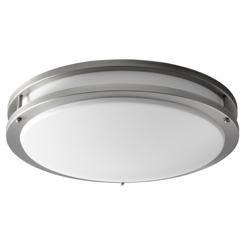 Oxygen Oracle 18-Inch LED Ceiling Mount in Satin Nickel by Oxygen Lighting 3-619-24