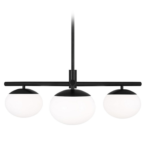 Visual Comfort Studio Collection Ellen Degeneres Lune Aged Iron LED Chandelier