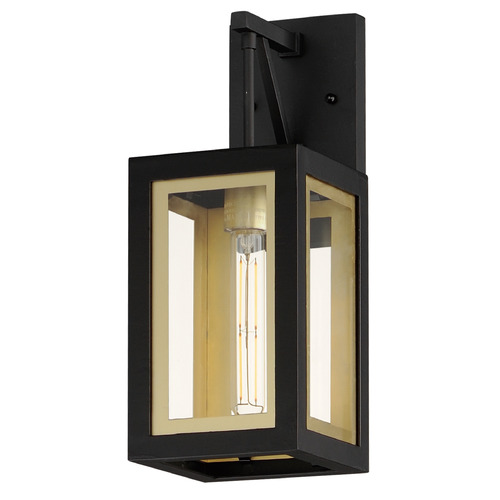 Maxim Lighting Neoclass Black & Gold Outdoor Wall Light