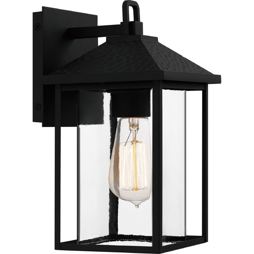 Quoizel Lighting Fletcher Earth Black Outdoor Wall Light by Quoizel Lighting FTC8406EK