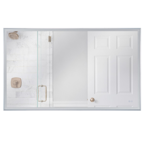 Framed Rectangle 60-Inch Illuminated Mirror
