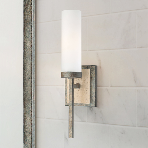 Compositions Aged Patina Iron Sconce by Minka Lavery