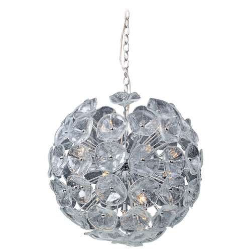 Fiori 22.50-Inch Pendant in Polished Chrome by ET2 Lighting