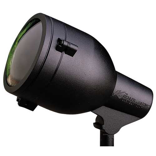 Adjustable 120V Landscape Accent Light in Textured Black by Kichler Lighting