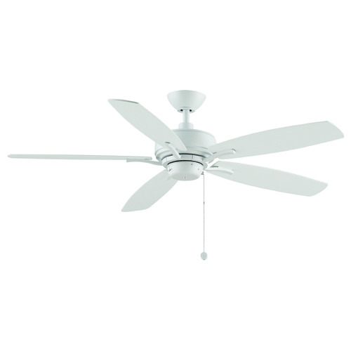 Aire Deluxe 52-Inch Fan in Matte White by Fanimation Fans