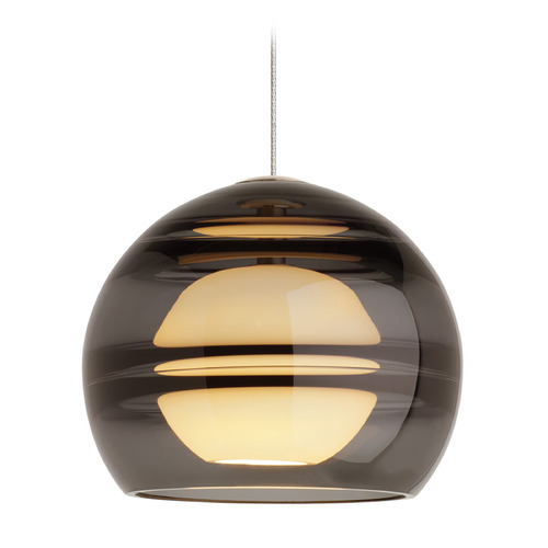 Sedona Monopoint Pendant in Aged Brass by Visual Comfort Modern