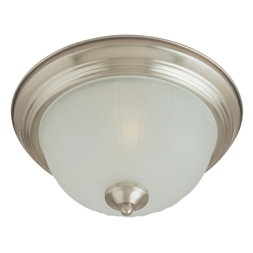 Maxim Lighting Essentials Satin Nickel Flush Mount by Maxim Lighting 5831FTSN