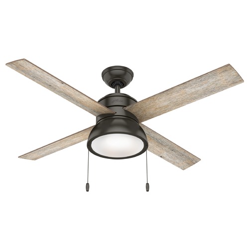 52-Inch Loki Fan in Noble Bronze by Hunter Fan Company
