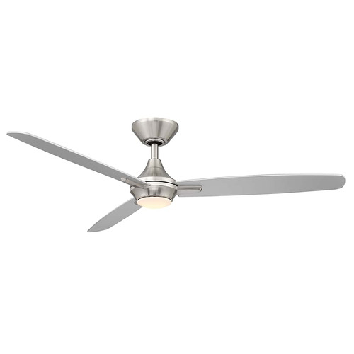 WAC Lighting Blitzen 54-Inch LED Fan in Brushed Nickel by WAC Lighting F-060L-BN