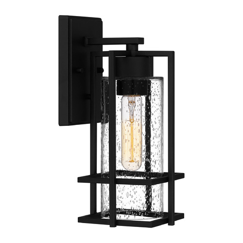 Quoizel Lighting Damien Outdoor Wall Light in Earth Black by Quoizel Lighting DMN8405EK