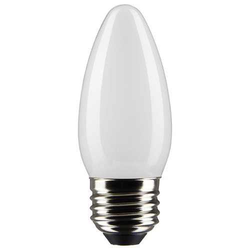 Satco Lighting 3W B11 E26 Frosted LED Light Bulb in 2700K by Satco Lighting S21283
