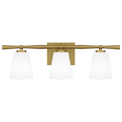 Quoizel Lighting Brindley Aged Brass Bathroom Light by Quoizel Lighting BID8623AB